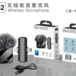 F15-2 Wireless Microphone | অ্যান্ড্রয়েড ও আইফোনের জন্য 2-in-1 প্লাগ & প্লে মাইক - Image 4