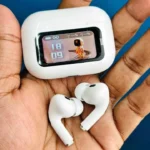 E9 Pro ANC/ENC অ্যাপ সাপোর্টেড ব্লুটুথ ৫.৪ ডিসপ্লে টাচ কন্ট্রোল ওয়্যারলেস ইয়ারবাডস – ZWSVIBE অ্যাপ সহ - Image 2