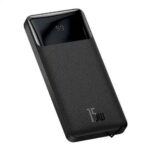 Baseus Bipow 15W Fast Charging Digital Display 10000mAh Power bank - Black - Image 2