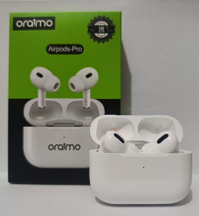 Oraimo Airpods Pro Wireless Bluetooth 5.0 Earbuds White - Image 4