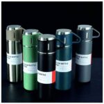 3 in 1 Vacuum Insulated Thermal Flask Set With Cup Set - Image 2