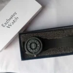 SABR Arabic Dial Minimalist Black Watch Unique Islamic Design - Image 5