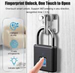 Smart Fingerprint Padlock - Image 5