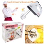 Scarlett – Electric Egg Beater and Mixer for Cake Cream – White - Image 4