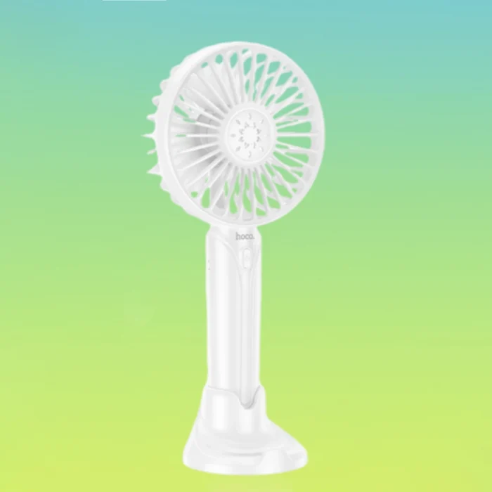 Hoco MMJ-02 Rechargeable Handheld Fan - Image 3