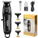 KEMEI KM-2273 Professional Men's Hair Cutting Machine Wireless Trimmer LED Display - Image 4
