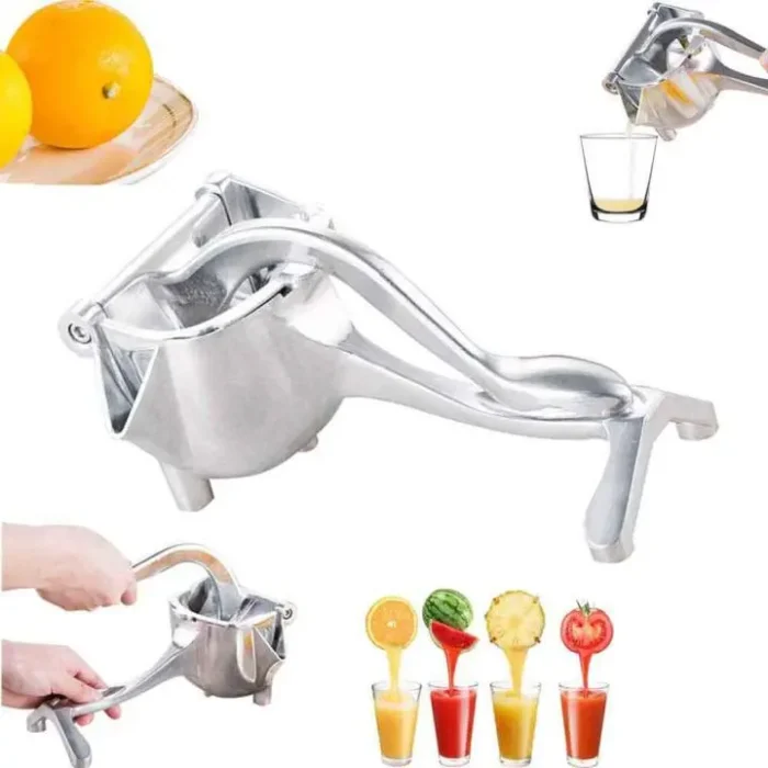 Stainless Steel Manual Hand Press Lemon Juicer Fruit Orange Citrus Juice Tool/Lebu chipa machine - Image 3