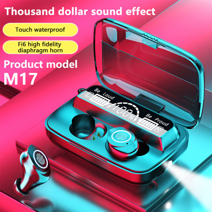 M17 TWS Waterproof Earbud Headsets - Image 2