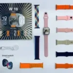 W10 Smart Watch (45mm) – 10 Strap Edition | Bluetooth Calling, Fitness Tracking & Long Battery Life