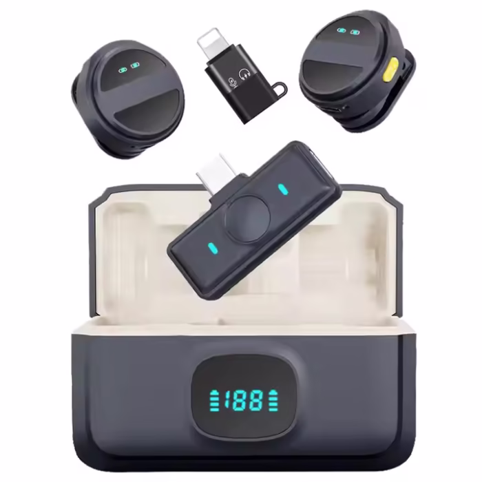 SX21 Portable Magnetic Lavalier Wireless Microphone – লং ব্যাটারি লাইফ ও নয়েজ ক্যান্সেলেশনসহ প্রফেশনাল মাইক - Image 6