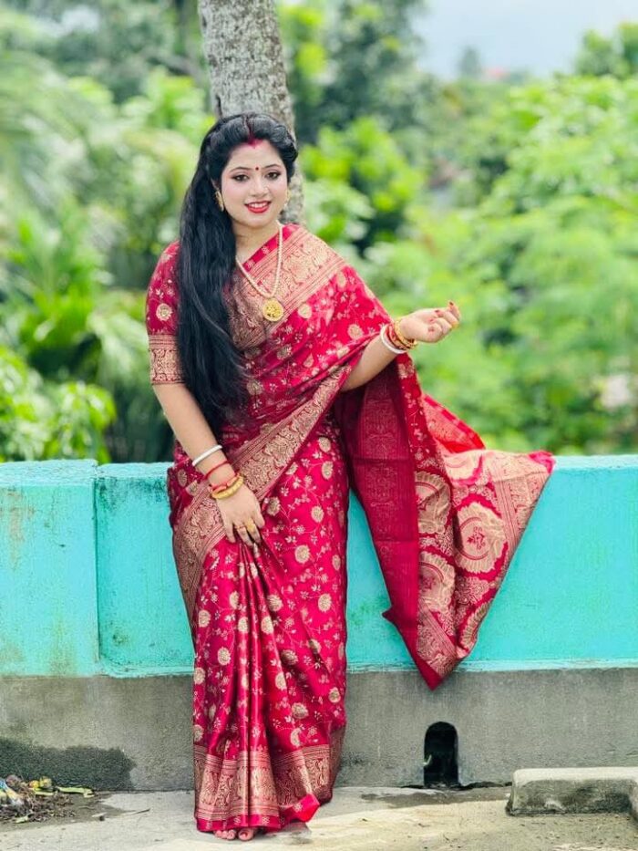 Premium Japani Silk Sharee - Image 2