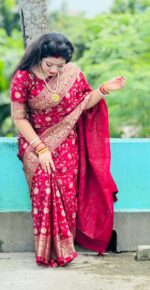 Premium Japani Silk Sharee - Image 4