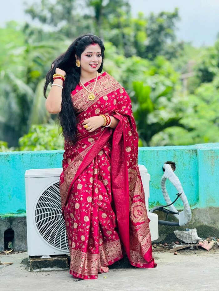 Premium Japani Silk Sharee - Image 5