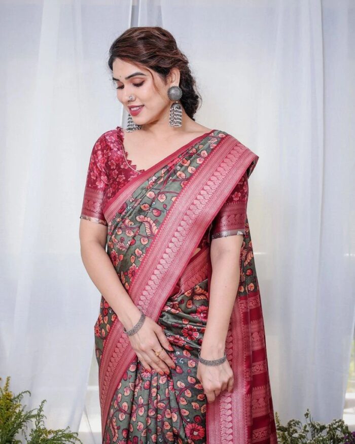 Chanduri Silk Sharee - Image 2