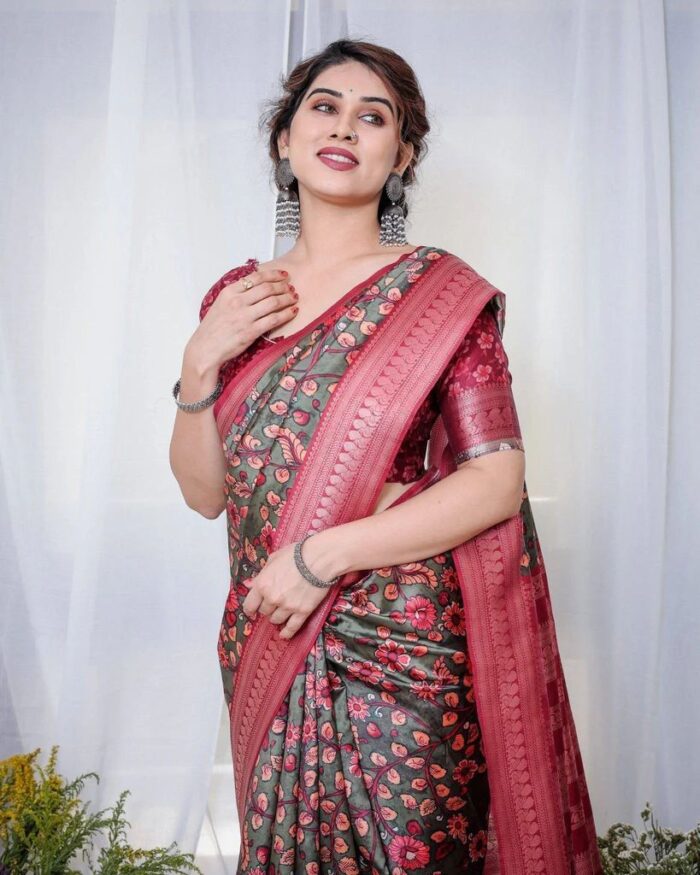 Chanduri Silk Sharee - Image 3