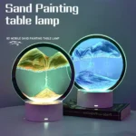 3D Colorful Moving Sand Painting Sandscape LED Table Lamp - Image 2