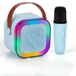 K12 Portable Karaoke Bluetooth Speaker With Microphone - Image 3