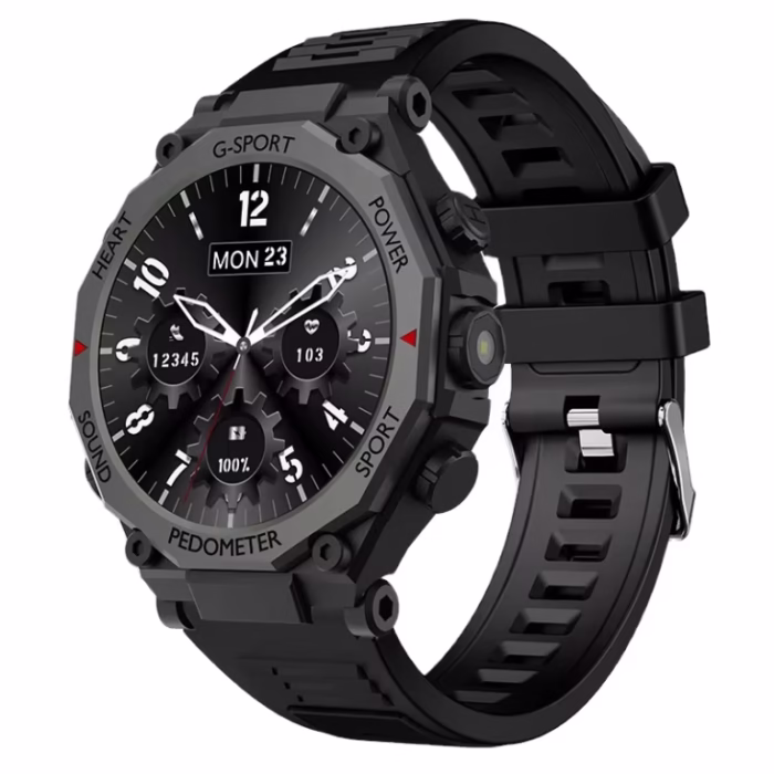 LAXASFIT GT6 Pro Smartwatch – HD ডিসপ্লে, ব্লুটুথ কল, ফিটনেস ট্র্যাকার ও ওয়াটারপ্রুফ ডিজাইন - Image 6