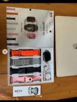 8-in-1 Series Laxasfit 10 Smart Watch | 1.9″ AMOLED Display, Bluetooth Calling, 8 Stylish Straps, Long Battery Life - Image 5