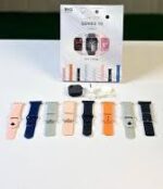 8-in-1 Series Laxasfit 10 Smart Watch | 1.9″ AMOLED Display, Bluetooth Calling, 8 Stylish Straps, Long Battery Life