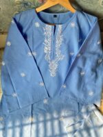 ﻿Embroidery Cotton Co-Ord Set - Image 2