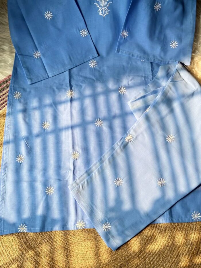 ﻿Embroidery Cotton Co-Ord Set - Image 4