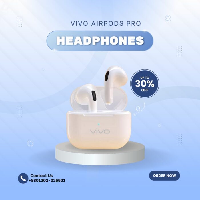 🎧 Vivo EarPods Pro – প্রিমিয়াম সাউন্ডের নতুন অভিজ্ঞতা! - Image 4