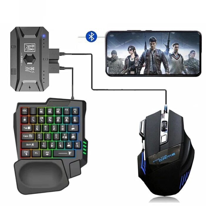 5 in 1 Mobile Game Combo Pack ( Phone Mouse Keyboard) - Image 5