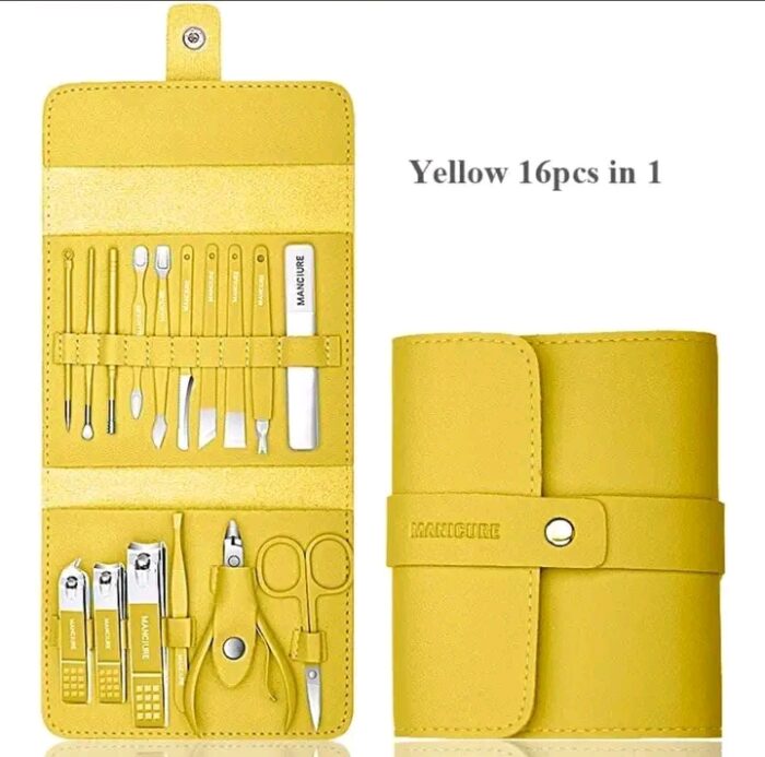 16Pcs Manicure Pedicure Set - Image 3