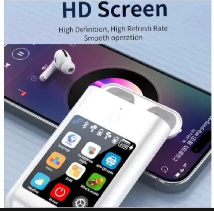 A98 Box Bluetooth Earphone Power Bank 2.8-Inch Multimedia Display Power Bank - Image 5