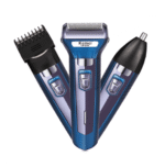 Kemei KM-6330 3-in-1 Trimmer – Hair, Beard & Nose Grooming Kit