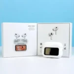 E9 Pro AirPods Touch with LED Display (ANC & ENC Supported) White - Image 3
